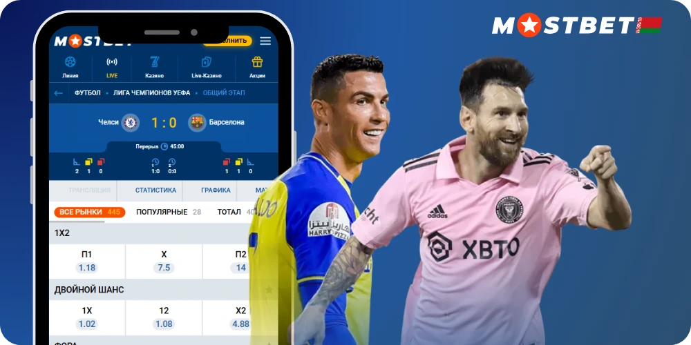 Ставки на БК Мостбет